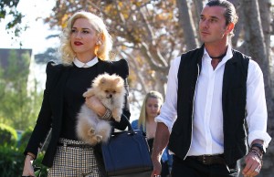 Nanny Mindy Mann with Gavin Rossdale and Gwen Stefani on Thanksgiving 2012.